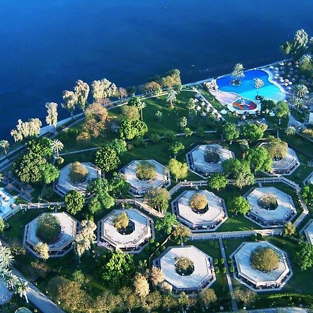 Jolie Ville Hotel & Spa Kings Island Louxor Extérieur photo Aerial view of the resort